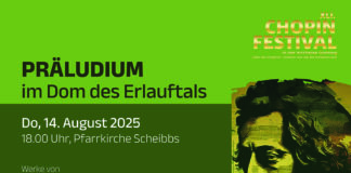 Chopin Festival: Präludium am 14. August in der Pfarrkirche Scheibbs