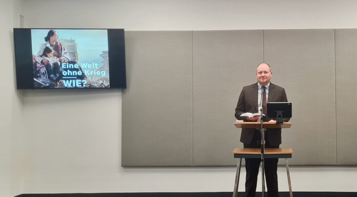 2. Sondervortrag 2025 und die Sehnsucht nach einer Welt ohne Krieg