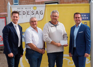 Königsbrunn wächst: GEDESAG feiert Dachgleiche für 33 neue Wohnungen