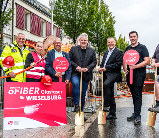 Ultraschnelles Glasfasernetz für die Stadtgemeinde Wieselburg