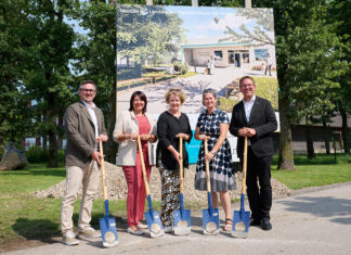 Spatenstich für Ausbau der Kinderbetreuung in Mauer
