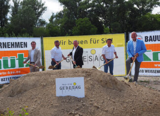 Spatenstich in Zöbing: GEDESAG baut 41 neue Wohnträume
