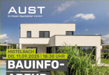 AUST-Bau Bauinfo-Abend 11. September 2025