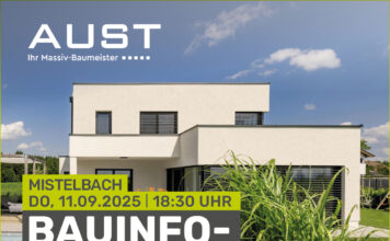 AUST-Bau Bauinfo-Abend 11. September 2025