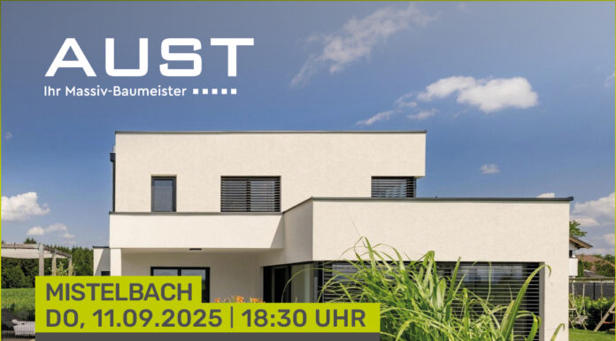 AUST-Bau Bauinfo-Abend 11. September 2025