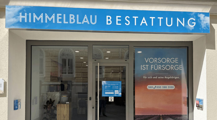 Bestattung Himmelblau eröffnet erste Filiale in St. Pölten
