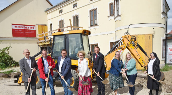Spatenstich für Wohnhaus und Tagesstätte für Menschen mit psychischen Erkrankungen in St. Pölten