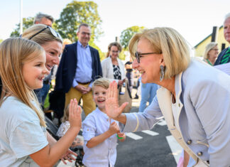 Neuer Heidekindergarten in Gießhübl eröffnet