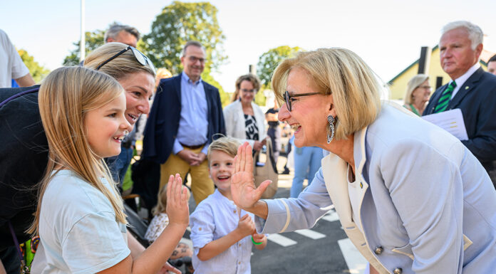 Neuer Heidekindergarten in Gießhübl eröffnet