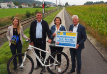 Arbeiten für Radwegverbindung Hilm – Rosenau sind abgeschlossen