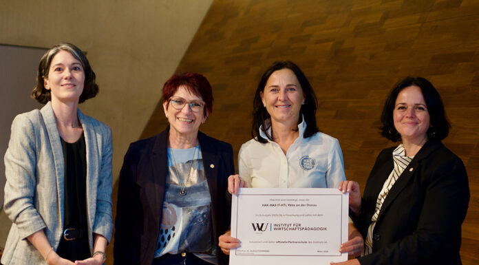 HAK-HAS und IT-HTL als offizielle Partnerschule der WU Wien ausgezeichnet