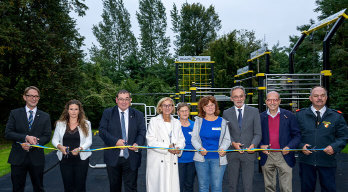 Neue Calisthenics-Anlage in Haunoldstein eröffnet