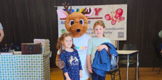 „Elch Emil“ besuchte die Familienmesse in Ybbs