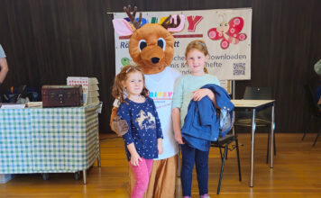 „Elch Emil“ besuchte die Familienmesse in Ybbs