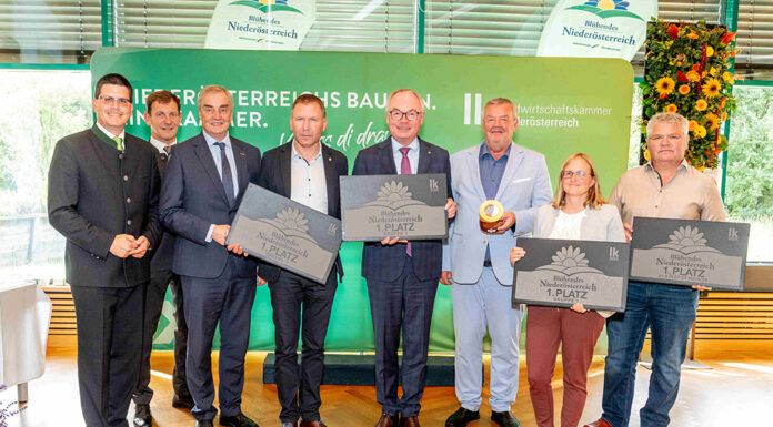 Blühendes Niederösterreich 2025: 81 Gemeinden setzen ein blumiges Zeichen