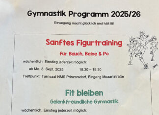 Gymnastik Programm 2025/26 in Prinzersdorf