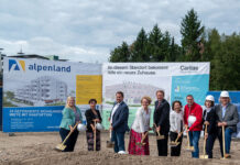 Spatenstich für geförderten Wohnraum und Beratungszentrum