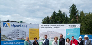 Spatenstich für geförderten Wohnraum und Beratungszentrum