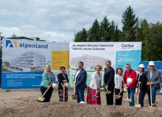 Spatenstich für geförderten Wohnraum und Beratungszentrum