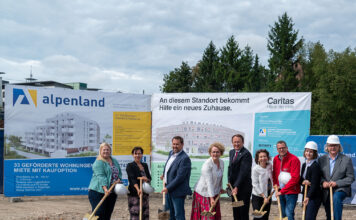 Spatenstich für geförderten Wohnraum und Beratungszentrum
