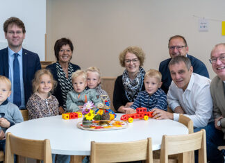 Eröffnung: Ausbau der Kinderbetreuung in Steinakirchen am Forst