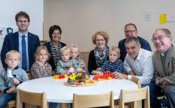 Eröffnung: Ausbau der Kinderbetreuung in Steinakirchen am Forst