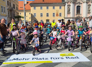 Radlobby lädt ein zum Mitmachen: 3. Kidical Mass in St. Pölten