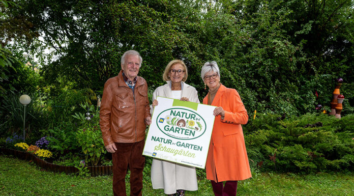 „Natur im Garten“ erreicht Meilenstein: „Wasser, Wald & Weltall“ im Bezirk St. Pölten ist 100. Schaugarten