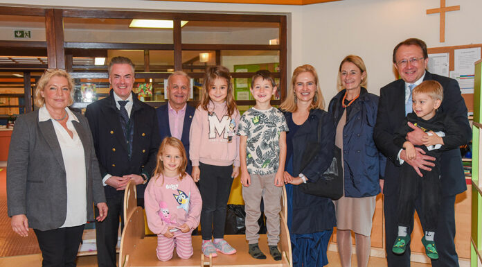 Wiener Philharmoniker zu Besuch im Kindergarten Harland