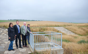 Hochwasserschutz in Obergänserndorf fertiggestellt