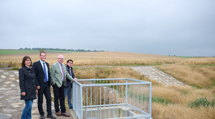 Hochwasserschutz in Obergänserndorf fertiggestellt