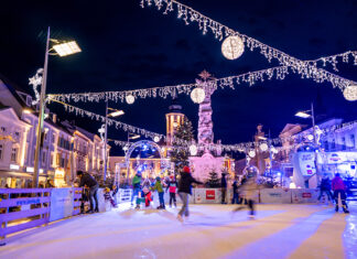Eiszauber: St. Pölten gleitet in den Winter