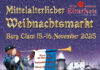 Mittelalterlicher Weihnachtsmarkt Burg Clam 15. – 16.11.2025