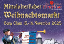 Mittelalterlicher Weihnachtsmarkt Burg Clam 15. – 16.11.2025