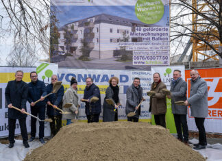 Spatenstich für leistbares Wohnen in Tulln