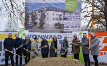 Spatenstich für leistbares Wohnen in Tulln
