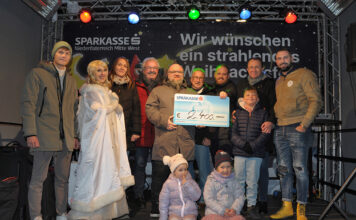 24 Fenster voller Hoffnung in St. Pölten