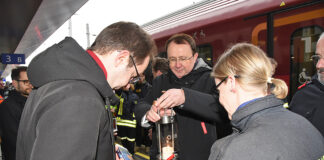 Das Friedenslicht ist in St. Pölten eingetroffen