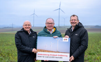 Repowering des EVN Windparks Großsierning startet