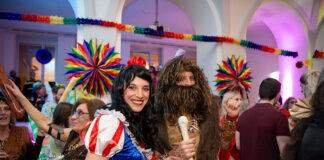 Faschingsausklang mit der Maskerade im Rathaus