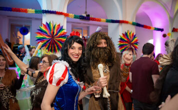 Faschingsausklang mit der Maskerade im Rathaus