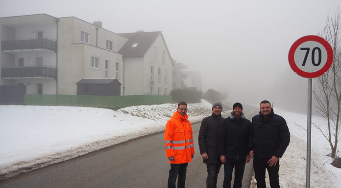 Temporeduzierung an der L 5117 Kreisbacher Straße in Wilhelmsburg erhöht die Verkehrssicherheit