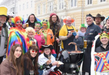 Närrisches Wintergrillen am Markt in St. Pölten