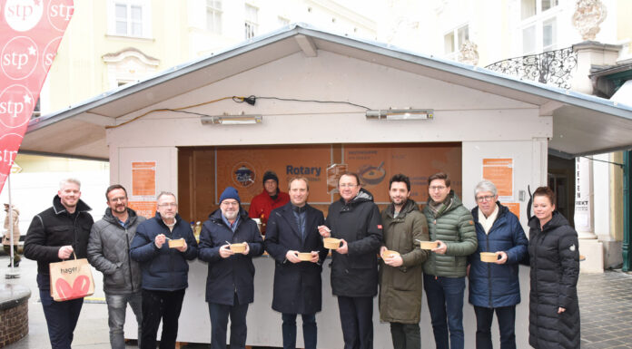Karitativer Genuss am Riemerplatz in St. Pölten