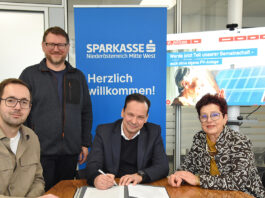 Sparkasse und Stadt St. Pölten besiegeln Strom-Pakt