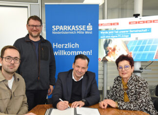 Sparkasse und Stadt St. Pölten besiegeln Strom-Pakt