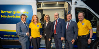 Neues Einsatzleitfahrzeug für die Rettungshunde Niederösterreich