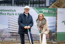 Spatenstich für den Office Park 4 NEXT am Flughafen Wien-Schwechat