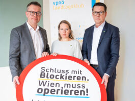 Unterschriftenaktion: „Schluss mit blockieren. Wien muss operieren!“