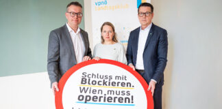 Unterschriftenaktion: „Schluss mit blockieren. Wien muss operieren!“